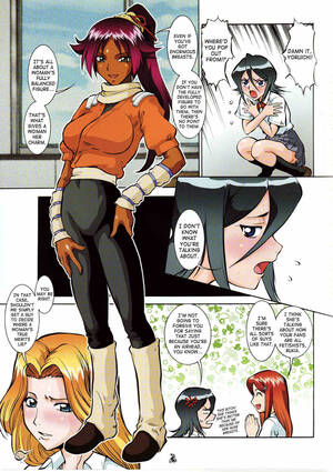 Bleach Hentai Lesbians Sex Comics - bleach-barietchi-hentai comic image 04
