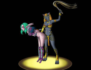 Bastet Goddess Porn - Bastet Smite wow night_elf