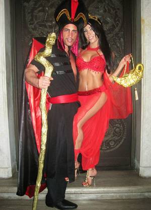 Jasmine Costume Porn Captions - Jasmine and Jafar couples Halloween costume