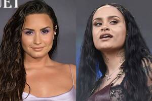 Demi Lovato Naked Lesbian - Demi Lovato Grinded With Kehlani Onstage At Her Concert And I'm Pregnant  From Watching