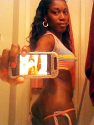 ebony mirror shots gallery - Front the mirror, black girls poses nude, big picture #4.