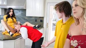 milf with friend son - Mom Swap - Jealous Milf Caught Her Busty Friend Banging Her Step Son And  Seduces Hers For A Trade - Free Porn Videos - YouPorn