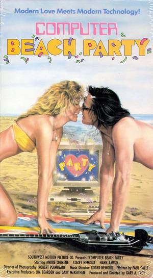 80s beach movies - Computer Beach Party (1987)