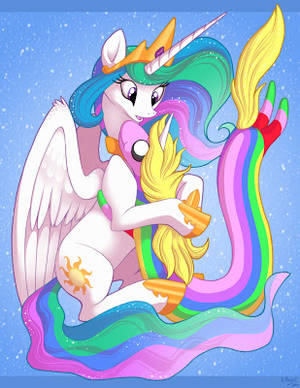 Adventure Time Jake Lady Unicorn - Adventure time rainicorn comic porn - Adventure time artist merionminor  celestia crossover lady rainicorn jpg 309x400