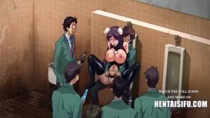 hentai public use bathroom - Men bonk newbie to orgasms in public toilet in xvideos hentai