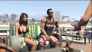 Michael V Porn - Grand Theft Auto V Gameplay: Michael Bike Rides With Jimmy & Takes His  Daughter Off Porn Boat