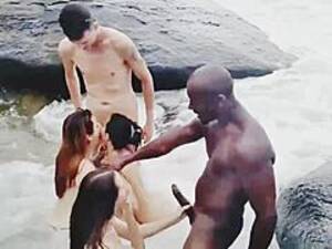 monster cock beach couple - Monster Cock Beach Couple | Sex Pictures Pass