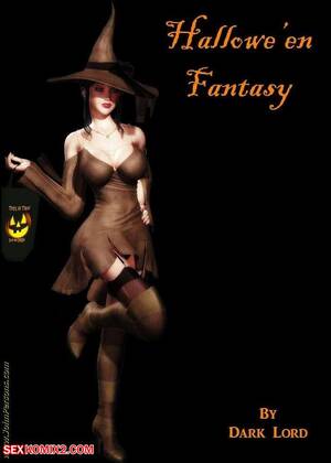 Fantasy Witch Porn - âœ…ï¸ Porn comic Halloween Fantasy. DarkLord. Sex comic brunette MILF decided  | Porn comics in English for adults only | sexkomix2.com