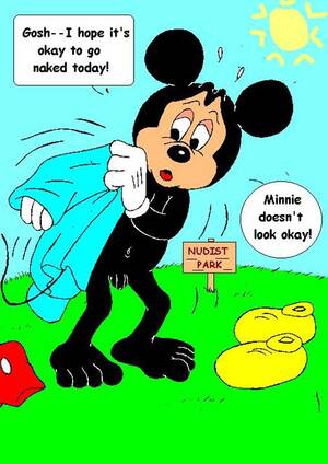 Mickey Mouse Beach Porn - Mickey Mouse and Mini fucking at beach