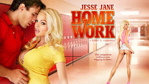Jesse Jane School Porn - Jesse Jane Homework, blowjob