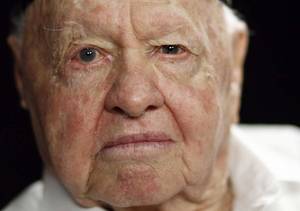 Mickey Rooney Sex - Mickey Rooney poses during a recent portrait session in Los Angeles, 19 May  2011.