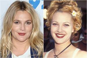 Drew Barrymore Flashing Tits - Drew Barrymore is a 'different person' than when she flashed Letterman |  Page Six