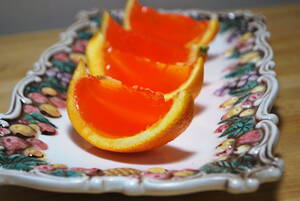 Drunk Jello - Orange Slice Jello Shots - SavoryReviews