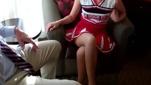 cheerleader handjob footjob porn - cheerleader pantyhose footjob | xHamster