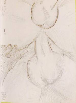 Gay Porn Drawings - Gay Porn Drawing by Ben Vess - Fine Art America