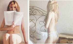 Hyuna Porn - Hyuna is a topless vixen in unreleased 19+ album photos from \