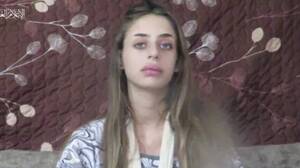 misspalestine cam show sex - Hamas posts hostage video of 21-year-old woman abducted from Israeli music  festival - World News - Mirror Online