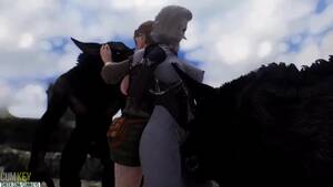 huge black cock 3d toons - Werewolfs vs Busty Elfs | Big Cock Monster | 3D Porn Cartoon watch online