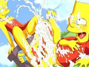 Footjob Marge Simpson Porn - Lisa Simpson Filthy Dirty Funky Raunchy Sperm Stingling Footjob To Bart -  XAnimu.com