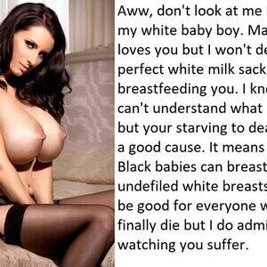 Black White Porn Captions - White Abortion and Disposal Captions (Extreme) | Darkwanderer - Cuckold  forums