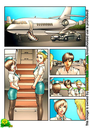 Airplane 3d Porn Comics - The Futa Flight is an adult comic