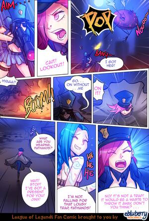 Lol Jinx Porn Comic Color - Jinx x Vi x Jinx (League of Legends) [Ebluberry] - 1 . Jinx x Vi x Jinx -  Chapter 1 (League of Legends) [Ebluberry] - AllPornComic
