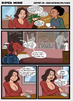 Mom Boy Porn Comics - Super Moms [Mavis Rooder] - Porn Comic