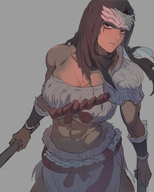 Brave Muscle Porn - Most brave and beautiful woman of elden ring : r/Eldenring