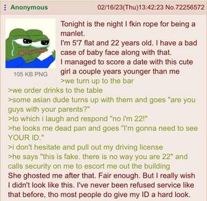 4chan Baby Porn - Anon has a baby face : r/4chan
