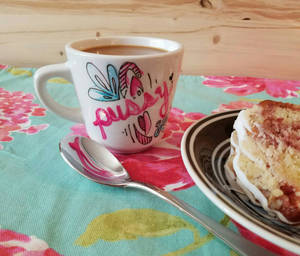 Coffee Cup In Pussy Porn - Curse Word Coffee Cup/ Hand Painted Mug/ Pussy Mug/ Pussy Teacup/ Adult  Coffee Mug/ Small Curse Word Tea Cup/ Pussy Cup/ Porn Mug/ DirtyDish