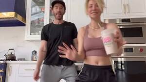 kaley cuoco sex video home - Watch: Kaley Cuoco and partner Tom Pelphrey show off their dance moves |  Metro Video