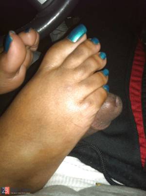 footjob in car - Teal Toes Car Footjob
