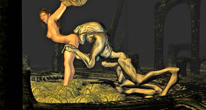 Demon Alien Porn - Aliens exploring every inch of hot babe's body | KingdomOfEvil 3d