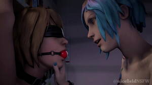 blind fold lesbian bdsm strapon cartoon - Life is Strange: The First BDSM Night (Max x Chloe) SFM animation -  XVIDEOS.COM