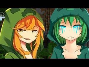 Minecraft Creeper Girl Porn Fucked - Minecraft Visual Novel - BANGING CREEPER GIRL - Ending - YouTube