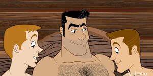 Animan Porn - Animan - Dripping Dad - Tnaflix.com