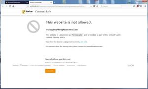 Norton Safe - Norton-ConnectSafe-Block