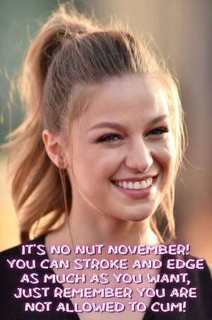 Melissa Benoist Porn Captions - Melissa Benoist : r/SimpingCaptions