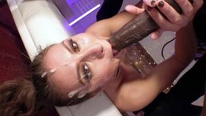 black cum mouth - Teen Paige Owens gets her mouth fucked by the enormous black cock - Porn  Movies - 3Movs