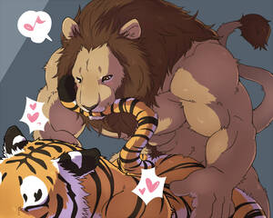 Gay Furry Lion Sex Porn - Rule 34 - anal anal sex anthro feline fur furry furry only gay giraffe  (artist) interspecies lion male no humans penetration sex tiger | 1447383