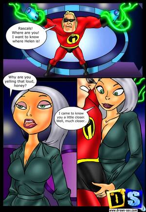 Incredibles Cartoon Porn Forced - The Incredibles- Fucks With Prisoners - Porn Cartoon Comics