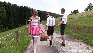 ardent dirty minded - ... Ardent Czech blondie Nikki Dream meets two Bavarian men and enjoys 3some