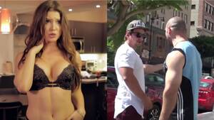 Amanda Cerny Sex Porn - VIDEO: Sexy youtuberka Amanda Cerny vymyslela krutÃ½ prank. JejÃ­ pÅ™Ã­tel Å™ve  na lidi, co jÃ­ ÄumÃ­ na zadek - Lajk