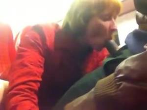 Cock Suck Train - Black Cock on the Train to Putney Blonde Passenger Pussy Lick And Cock Suck
