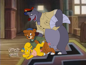 Baloo Gay Porn - baloo,kit cloudkicker | talespin xxx anthro #9351493686 balls baloo  barefoot bear benjisquirrel brown fur cum disney | Disney Porn