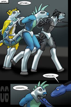 Furry Slave Porn - Slave-Ball-008 - Gay Furry Comics