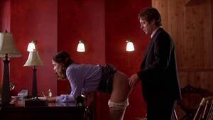 maggie gyllenhaal spanking scene - TV show Secretary sex scenes of Maggie Gyllenhaal being spanked and  masturbating Video Â» Best Sexy Scene Â» HeroEro Tube