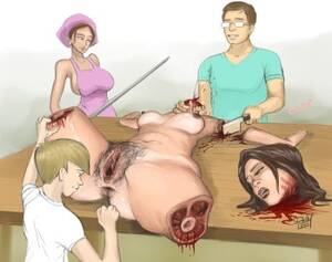 Gore Anime Porn Mom - Butchering Mom - HentaiEra