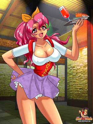 angry waitress anime shemale gallery - Anime Style Comics 1 [SheAniMale] - The Waitress - [SheAniMale] -  AllPornComic