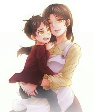 Attack On Titan Mom Porn - Little Eren and his mom // Attack on titan // Shingeki no kyojin